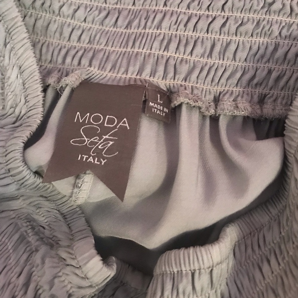 Moda Seta Palacio pants Size L - Picture 6 of 6